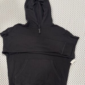 Black Hoodie with Front Pocket